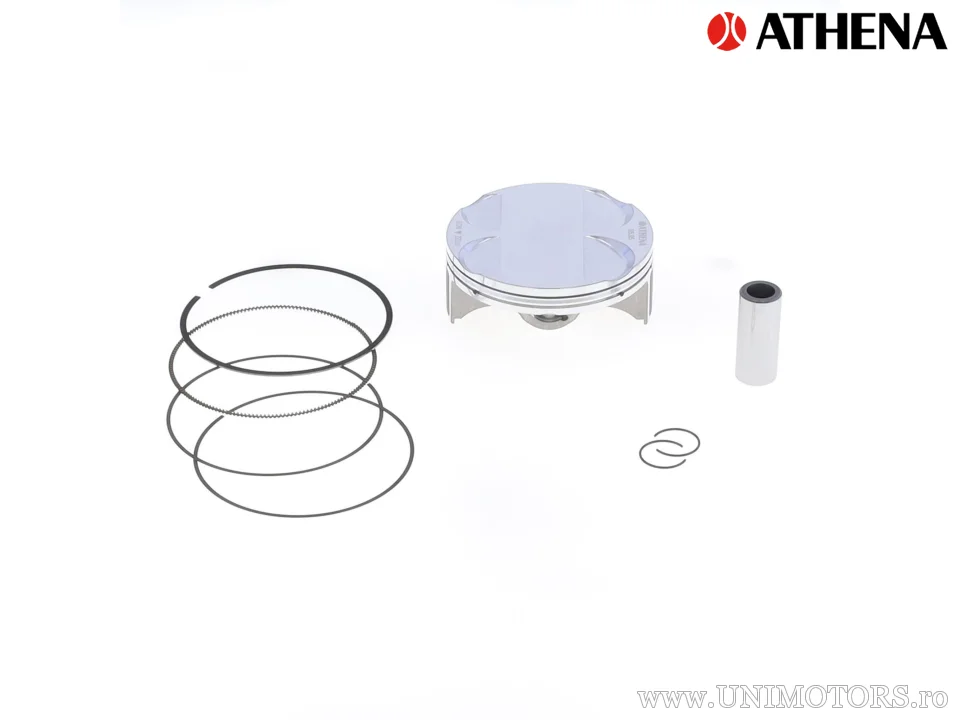 Kit piston complet: piston forjat 4 timpi Ø 95,95 mm + kit garnituri chiulasă - Athena
