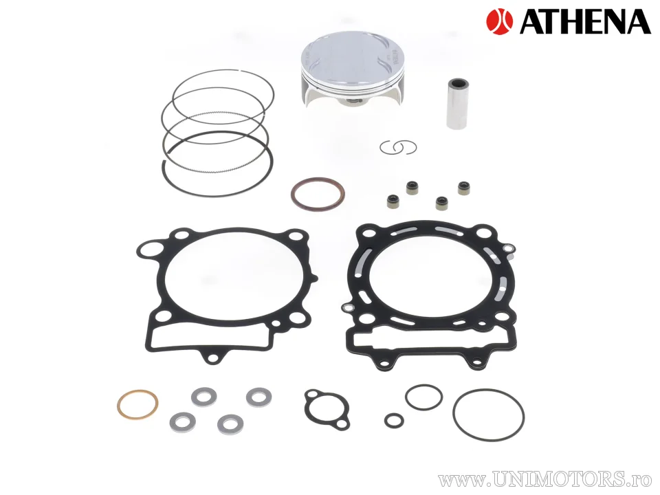 Kit piston complet: piston forjat 4 timpi Ø 95,95 mm + kit garnituri chiulasă - Athena