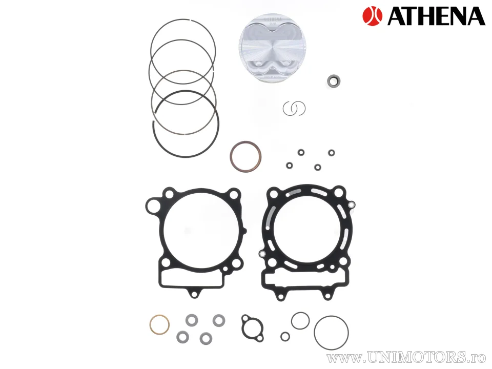 Kit piston complet: piston forjat 4 timpi Ø 95,95 mm + kit garnituri chiulasă - Athena