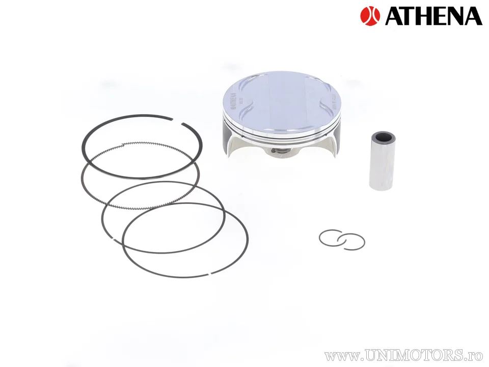 Kit piston complet: piston forjat 4 timpi Ø 95,95 mm + set garnituri chiulasă - Athena