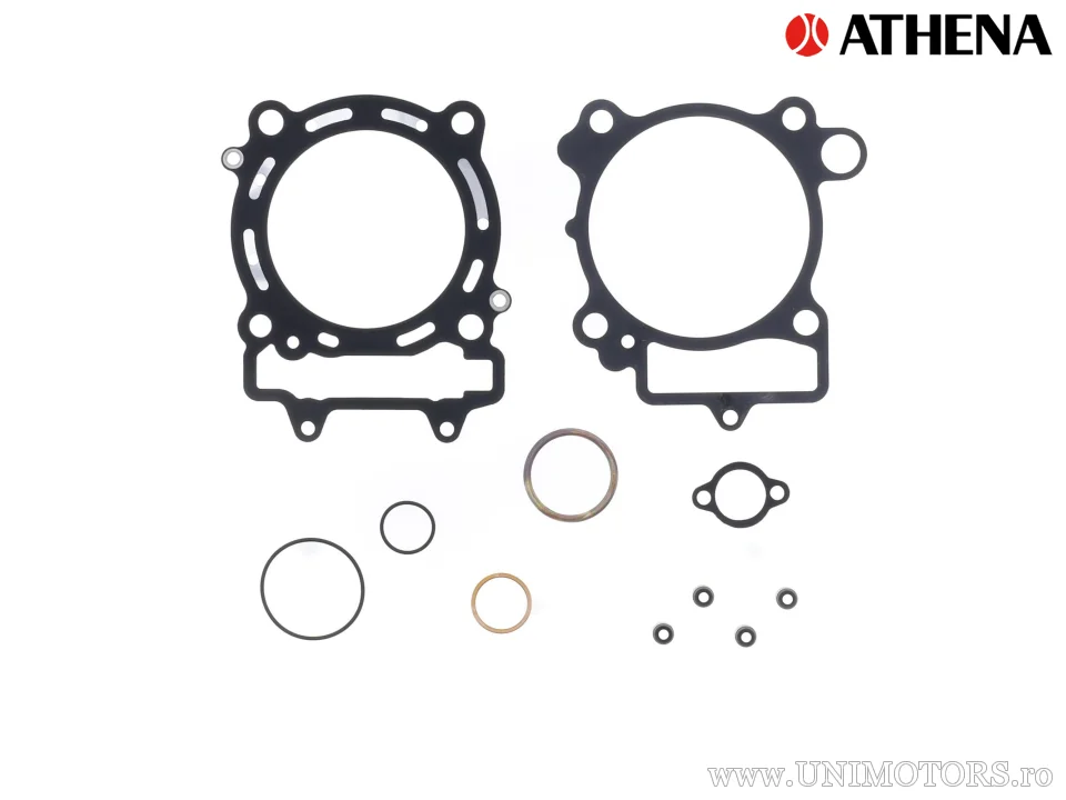 Kit piston complet: Piston forjat 4 timpi Ø 95,95 mm + set garnituri chiulasă - Athena