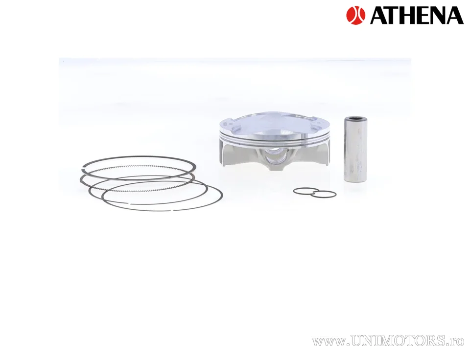Kit piston complet: piston forjat 4 timpi Ø 95,95 mm + set garnituri chiulasă - Athena