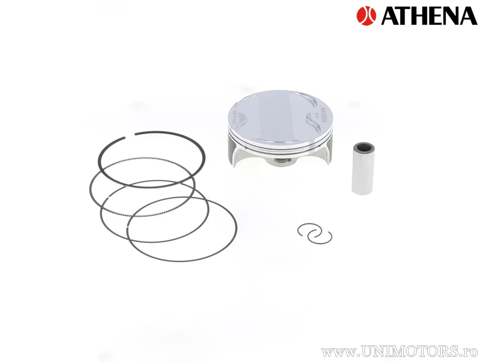 Kit piston complet: piston forjat 4 timpi Ø 95,96 mm + kit garnituri chiulasă - Athena