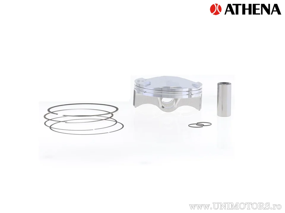 Kit piston complet: piston forjat 4 timpi Ø 95,96 mm + kit garnituri chiulasă - Athena