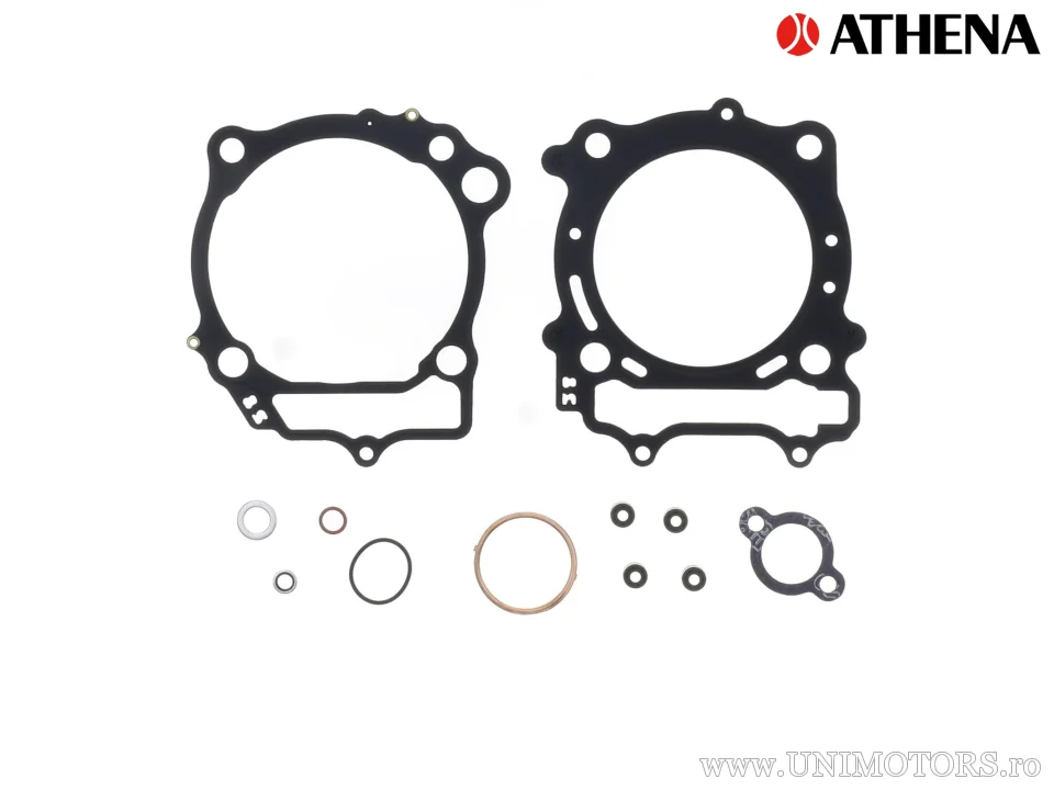 Kit piston complet: Piston forjat 4 timpi Ø 95,96 mm + set garnituri chiulasă - Athena