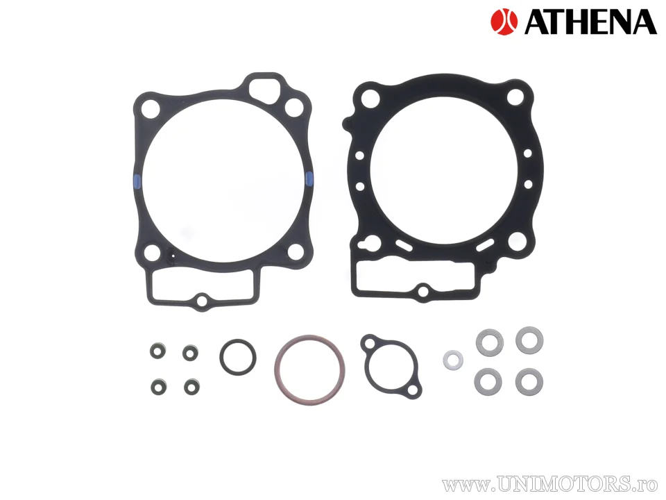 Kit piston complet: Piston forjat 4 timpi Ø 95,96 mm + set garnituri chiulasă - Athena
