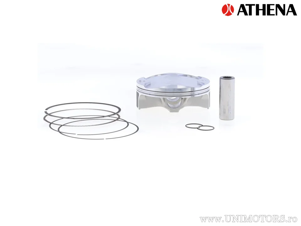 Kit piston complet: piston forjat 4 timpi Ø 95,97 mm + kit garnituri chiulasă - Athena