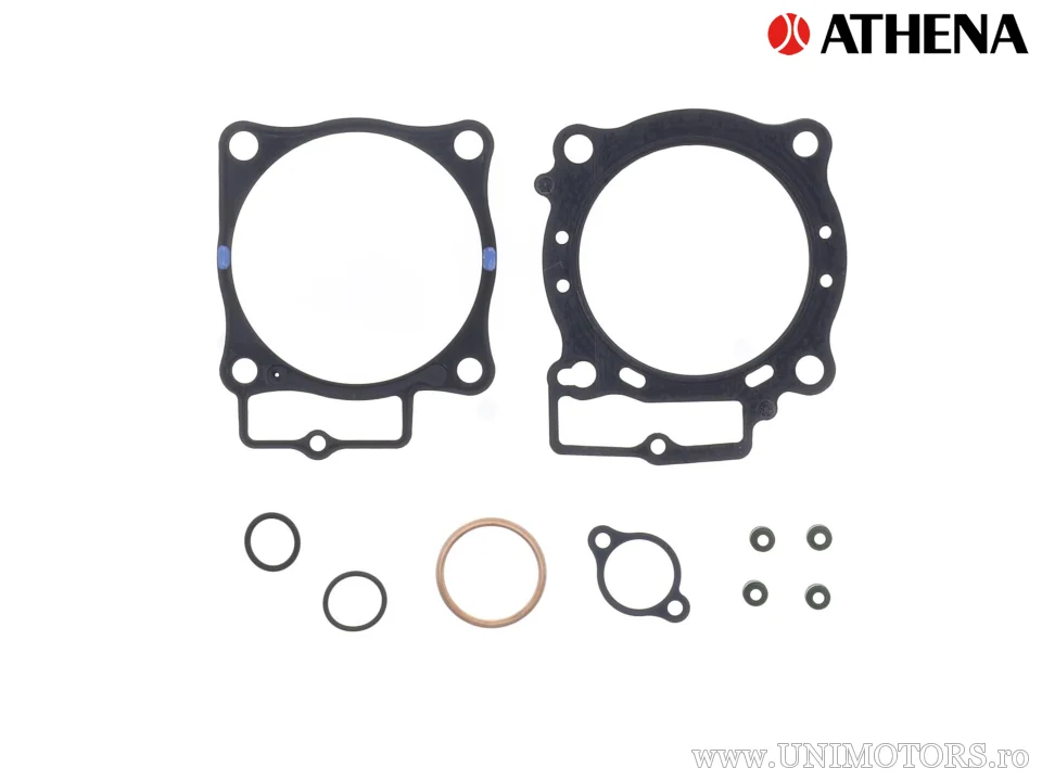 Kit piston complet: Piston forjat 4 timpi Ø 95,97 mm + set garnituri chiulasă - Athena