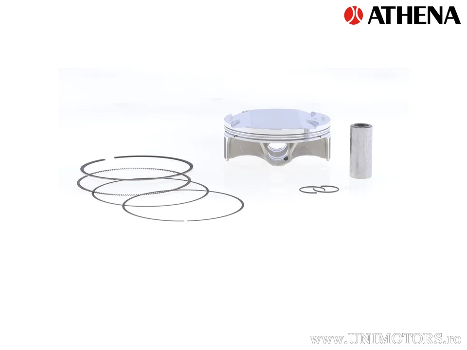Kit piston complet: piston forjat 4 timpi Ø 95,99 mm + set garnituri chiulasă - Athena