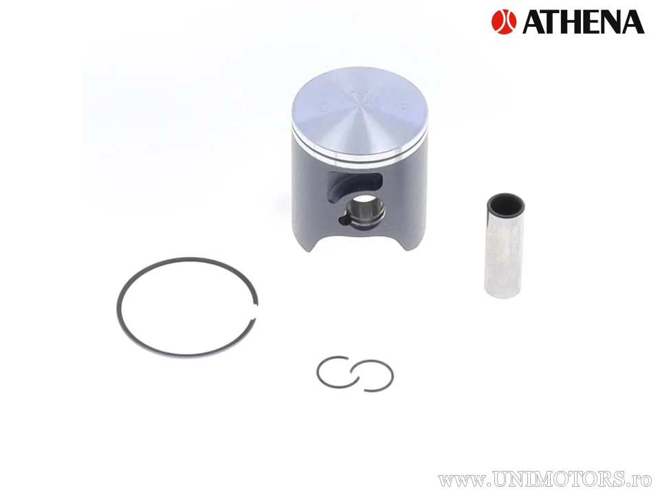Kit piston complet: piston turnat 2-timpi Ø 43,46 mm + kit garnituri chiulasă - Athena