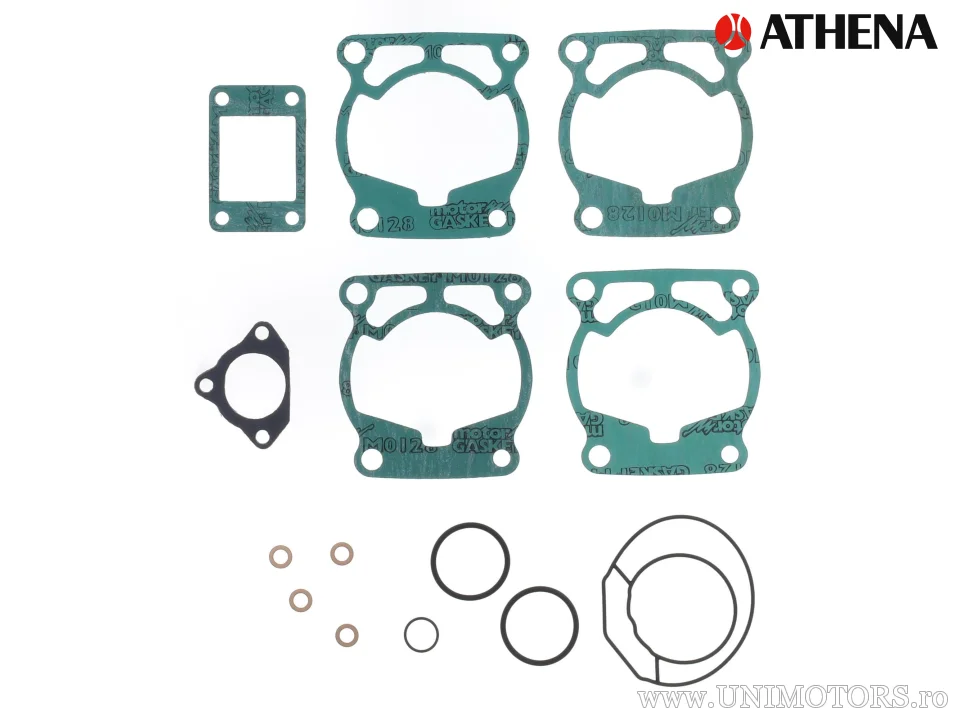 Kit piston complet: piston turnat 2-timpi Ø 44,96 mm + kit garnituri chiulasă - Athena