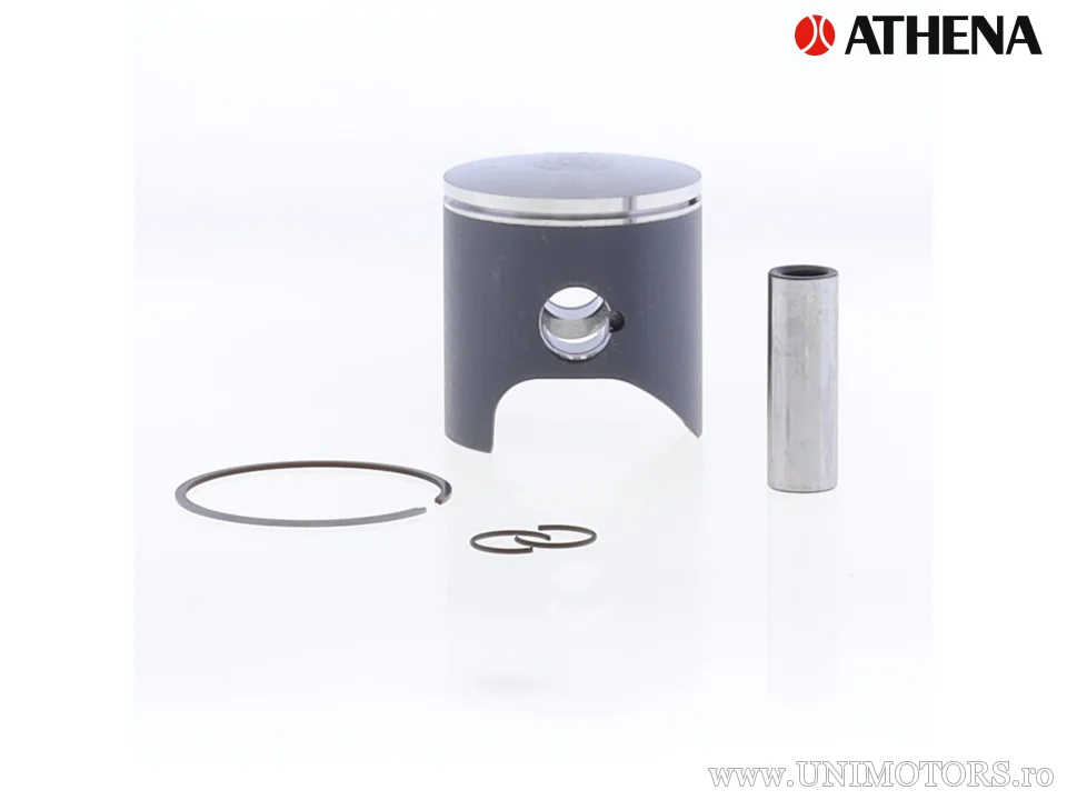 Kit piston complet: piston turnat 2-timpi Ø 44,98 mm + kit garnituri chiulasă - Athena