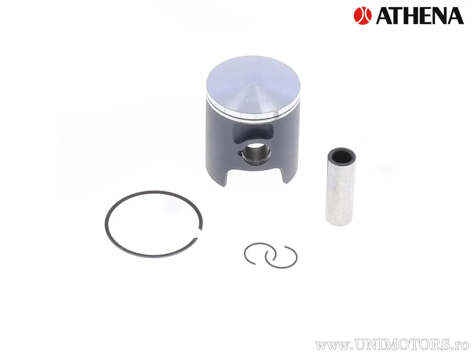 Kit piston complet: piston turnat 2-timpi Ø 47,45 mm + kit garnituri chiulasă - Athena