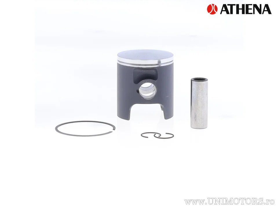 Kit piston complet: piston turnat 2-timpi Ø 47,45 mm + kit garnituri chiulasă - Athena