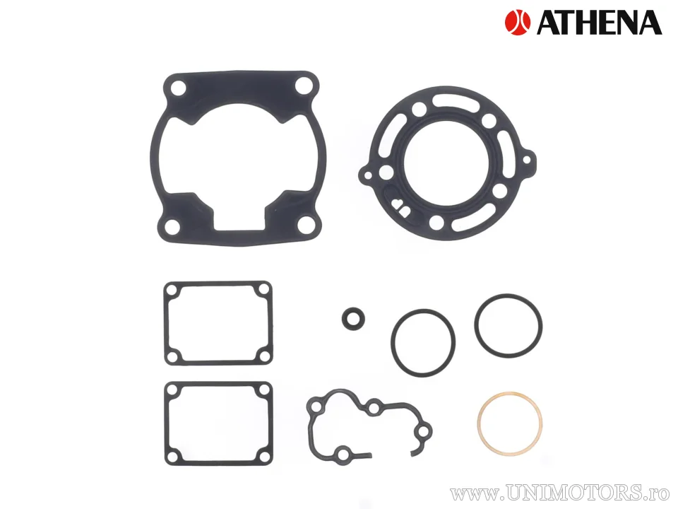 Kit piston complet: piston turnat 2 timpi Ø 48,44 mm + kit garnituri chiulasă - Athena