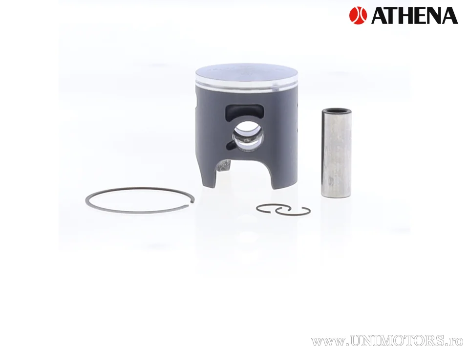 Kit piston complet: piston turnat 2-timpi Ø 48,45 mm + kit garnituri superioare - Athena