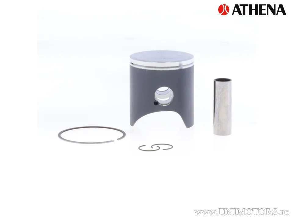 Kit piston complet: piston turnat 2 timpi Ø 53,95 mm + set garnituri chiulasă - Athena