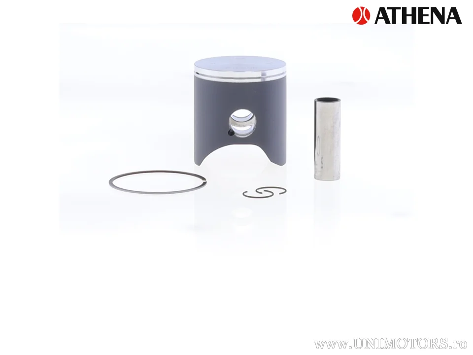 Kit piston complet: piston turnat 2 timpi Ø 53,96 mm + kit garnituri chiulasă - Athena