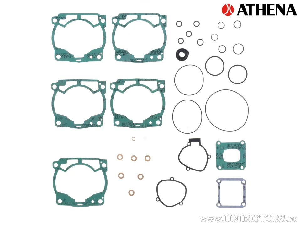 Kit piston complet: piston turnat 2-timpi Ø 71,96 mm + kit garnituri chiulasă - Athena