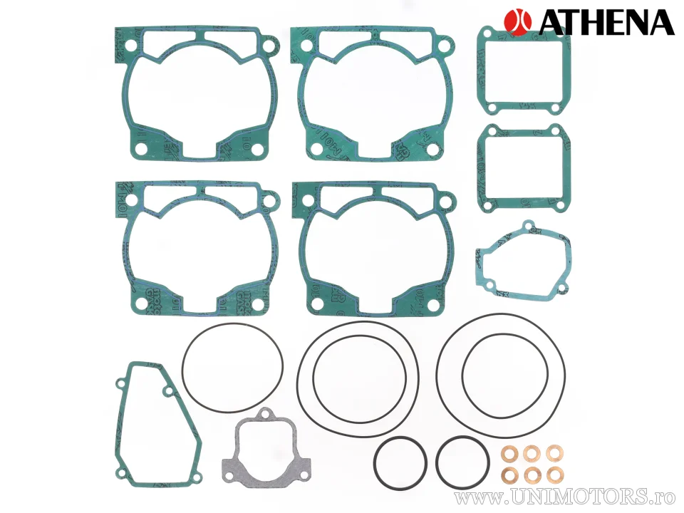 Kit piston complet: piston turnat 2-timpi Ø 72,96 mm + kit garnituri chiulasă - Athena