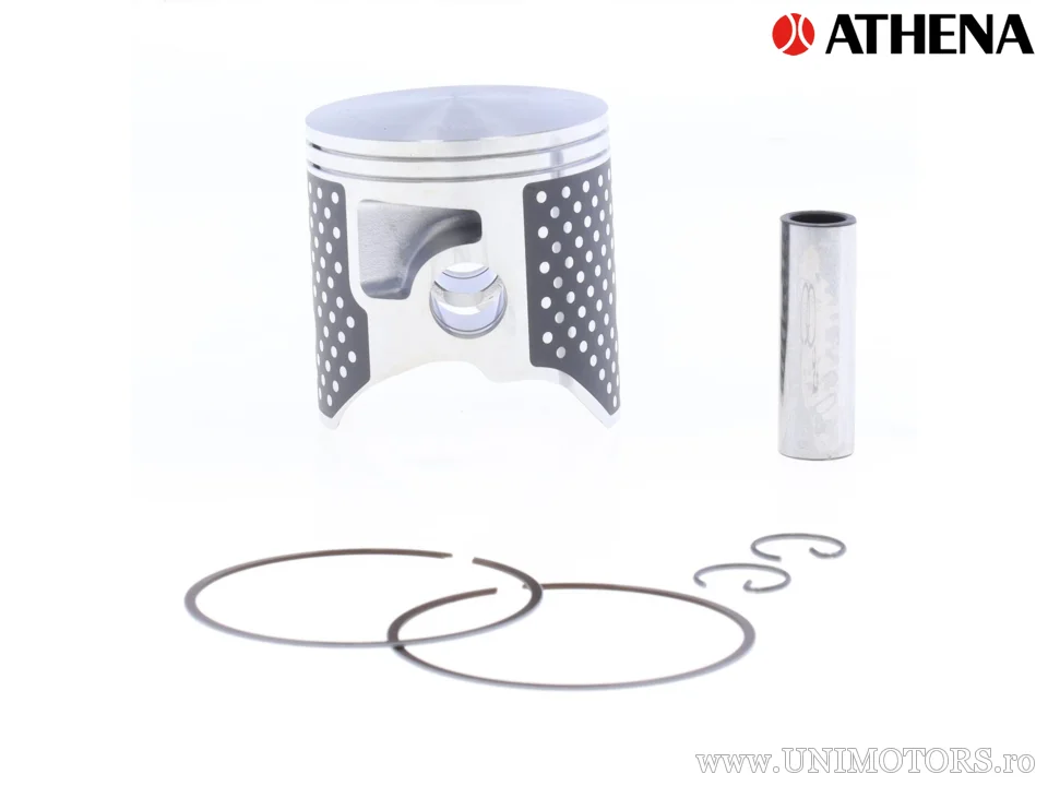 Kit piston complet: piston turnat 2-timpi Ø 72,97 mm + kit garnituri chiulasă - Athena