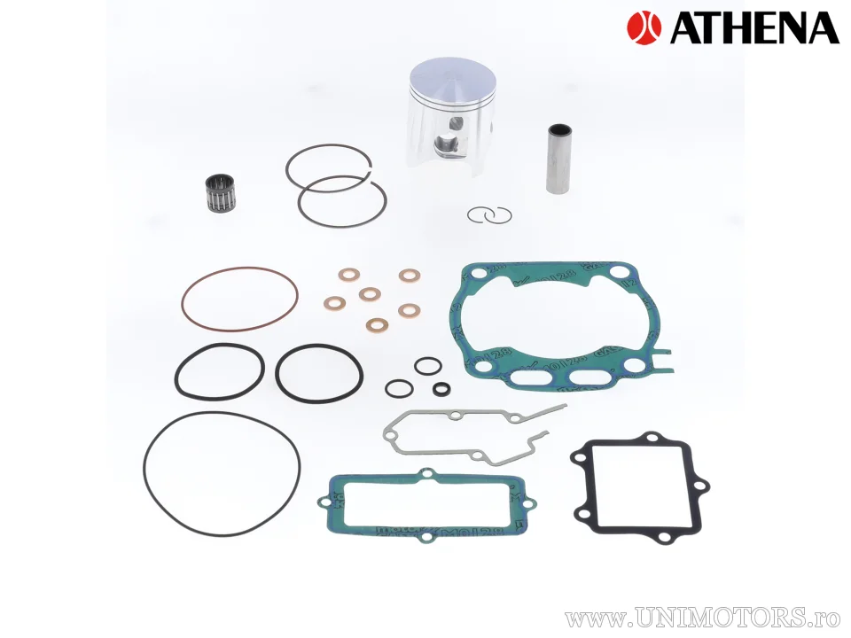 Kit piston superior: piston forjat 2-timpi Ø 66,35 mm + kit garnituri superioare - Athena