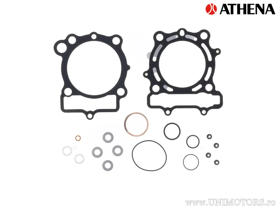 Kit piston superior: Piston forjat 4 timpi Ø 77,96 mm + set garnituri superioare - Athena