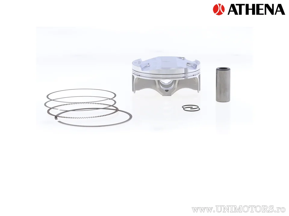Kit piston superior: piston forjat 4 timpi Ø 77,98 mm + kit garnituri superioare - Athena