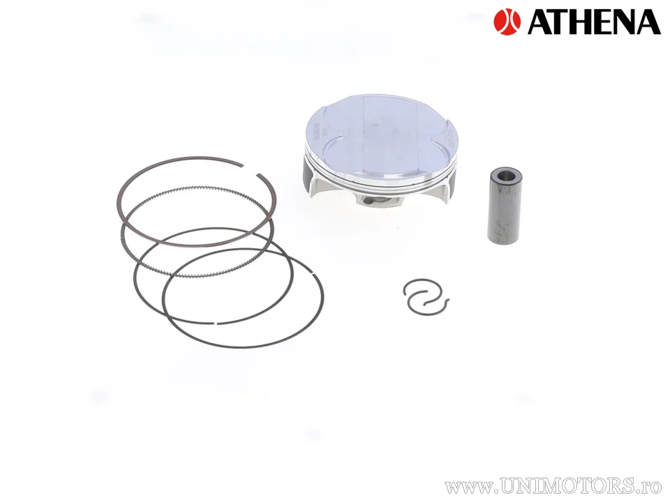 Kit piston superior: Piston forjat 4 timpi Ø 87,95 mm + set garnituri superioare - Athena