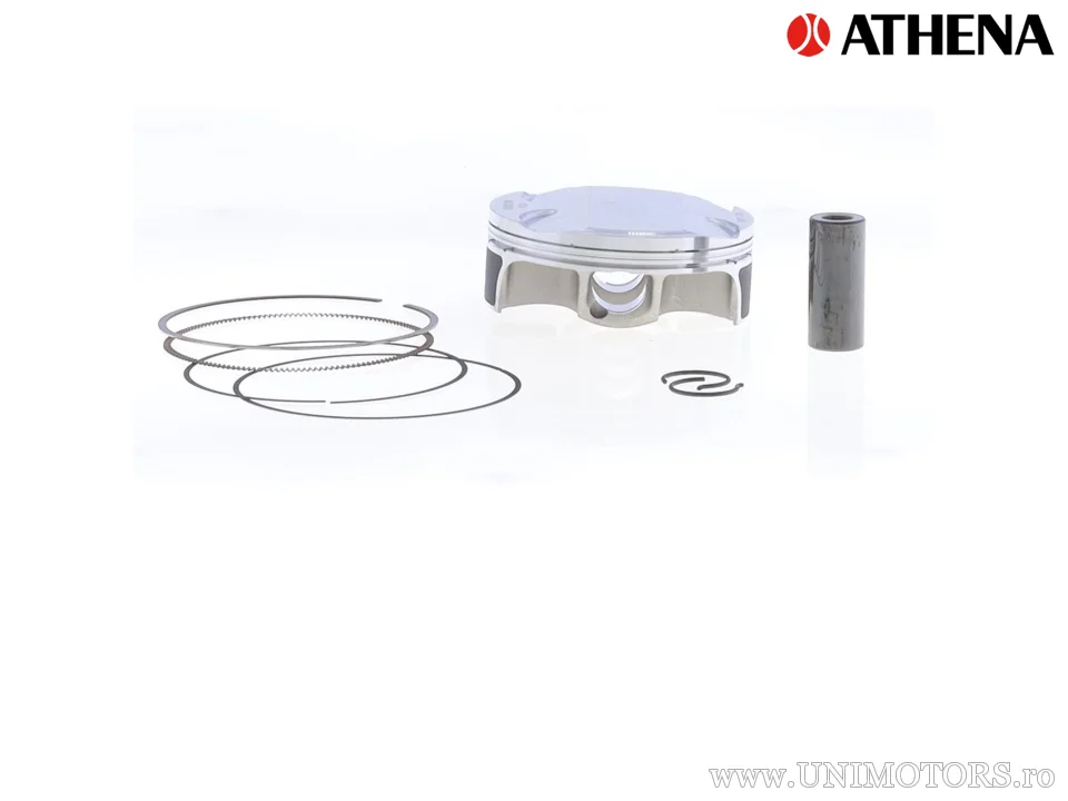 Kit piston superior: Piston forjat 4 timpi Ø 87,95 mm + set garnituri superioare - Athena