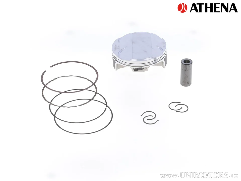 Kit piston superior: Piston forjat 4 timpi Ø 87,95 mm + set garnituri superioare - Athena