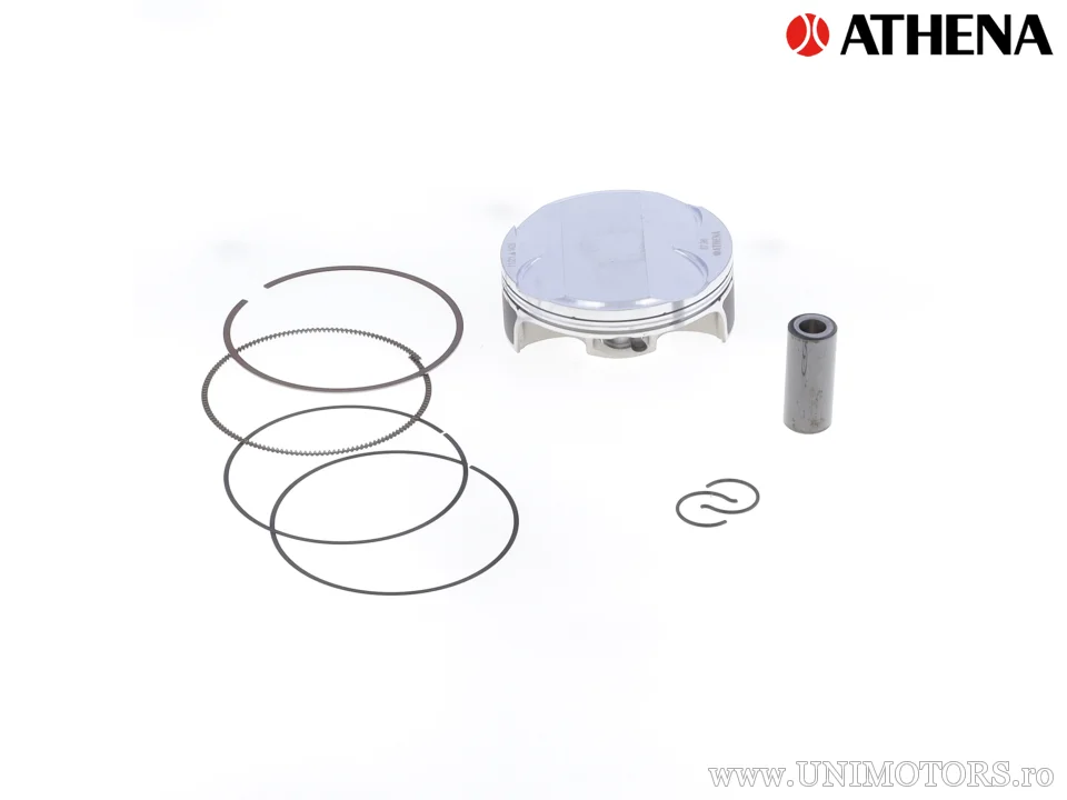 Kit piston superior: piston forjat 4 timpi Ø 87,96 mm + kit garnituri superioare - Athena