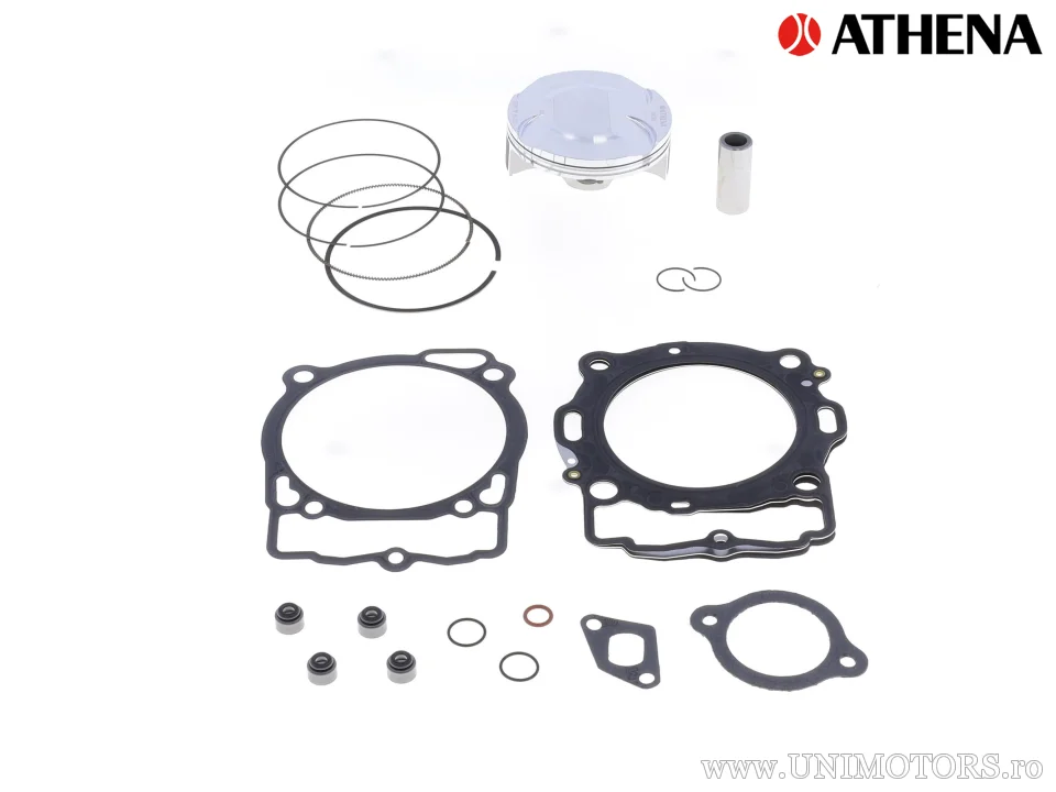Kit piston superior: piston forjat 4 timpi Ø 94,95 mm + kit garnituri superioare - Athena