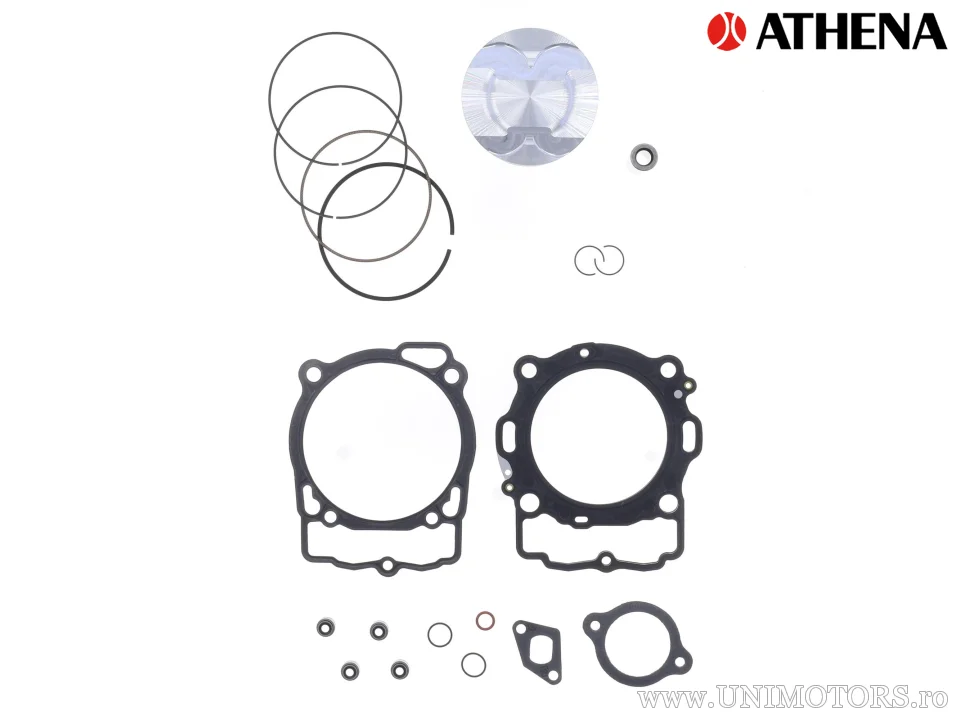 Kit piston superior: piston forjat 4 timpi Ø 94,95 mm + kit garnituri superioare - Athena