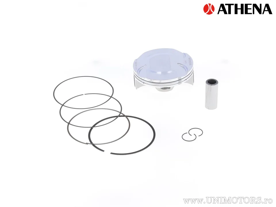 Kit piston superior: piston forjat 4 timpi Ø 94,95 mm + kit garnituri superioare - Athena