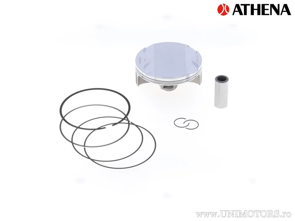 Kit piston superior: Piston forjat 4 timpi Ø 95,97 mm + kit garnituri superioare - Athena