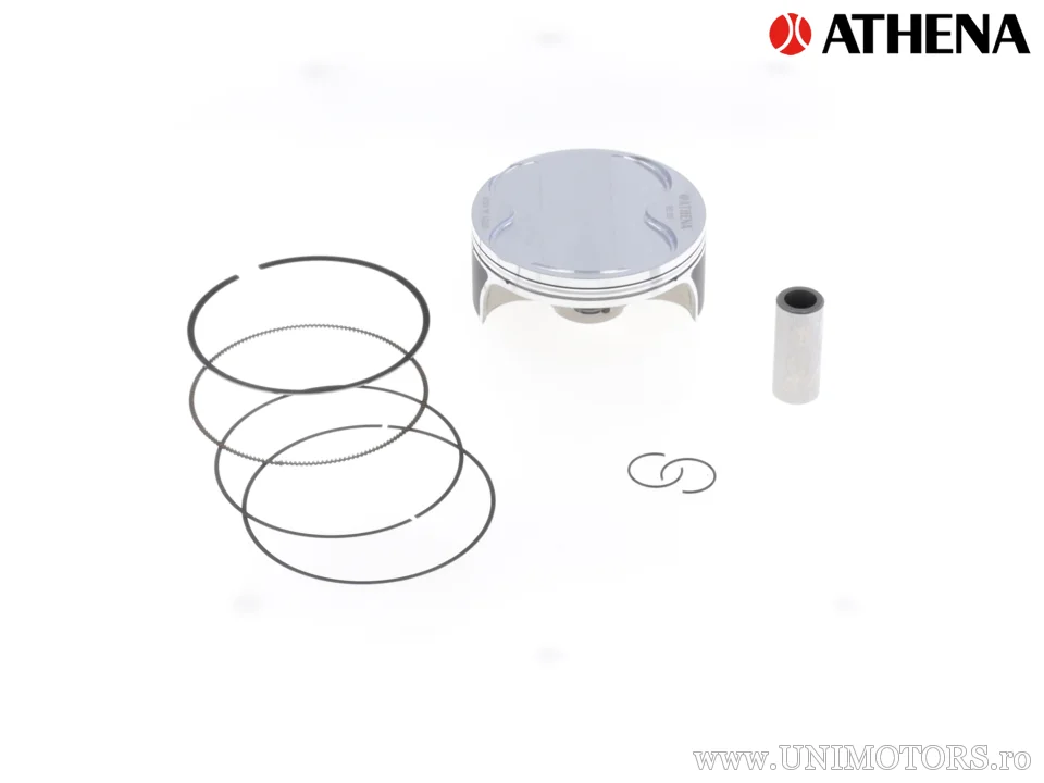 Kit piston superior: piston forjat 4 timpi Ø 95,97 mm + kit garnituri superioare - Athena