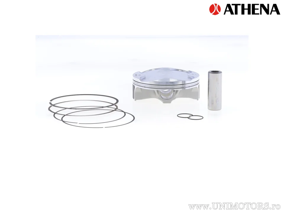 Kit piston superior: Piston forjat 4 timpi Ø 95,97 mm + kit garnituri superioare - Athena