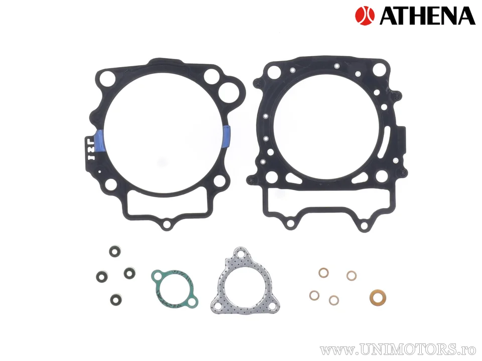 Kit piston superior: piston forjat 4 timpi Ø 96,95 mm + kit garnituri superioare - Athena