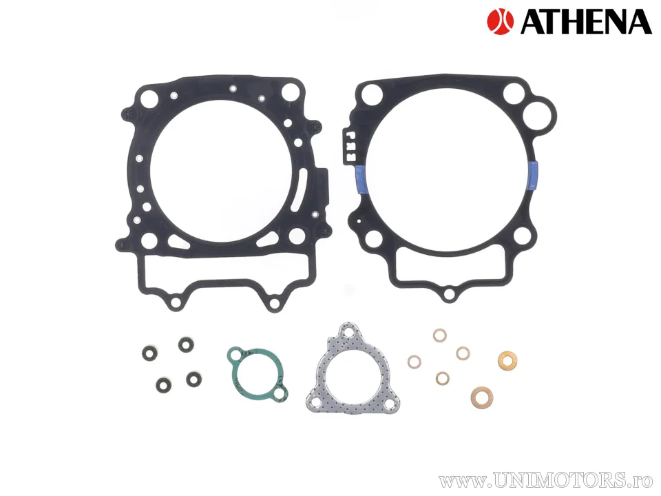 Kit piston superior: piston forjat 4 timpi Ø 96,95 mm + kit garnituri superioare - Athena