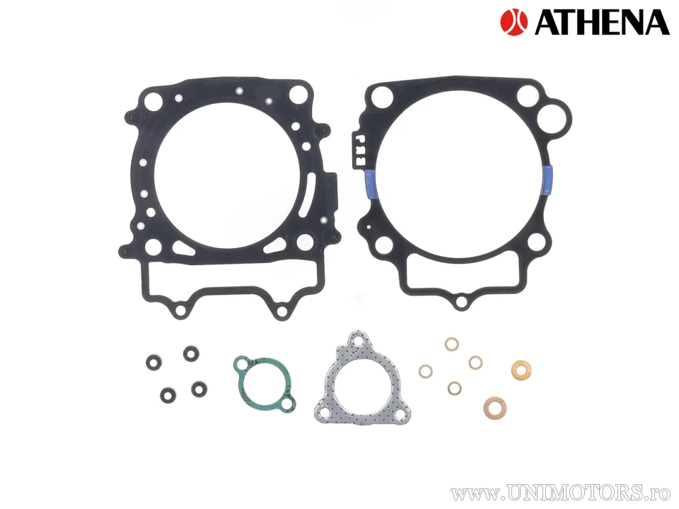 Kit piston superior: Piston forjat 4 timpi Ø 96,96 mm + set garnituri superioare - Athena