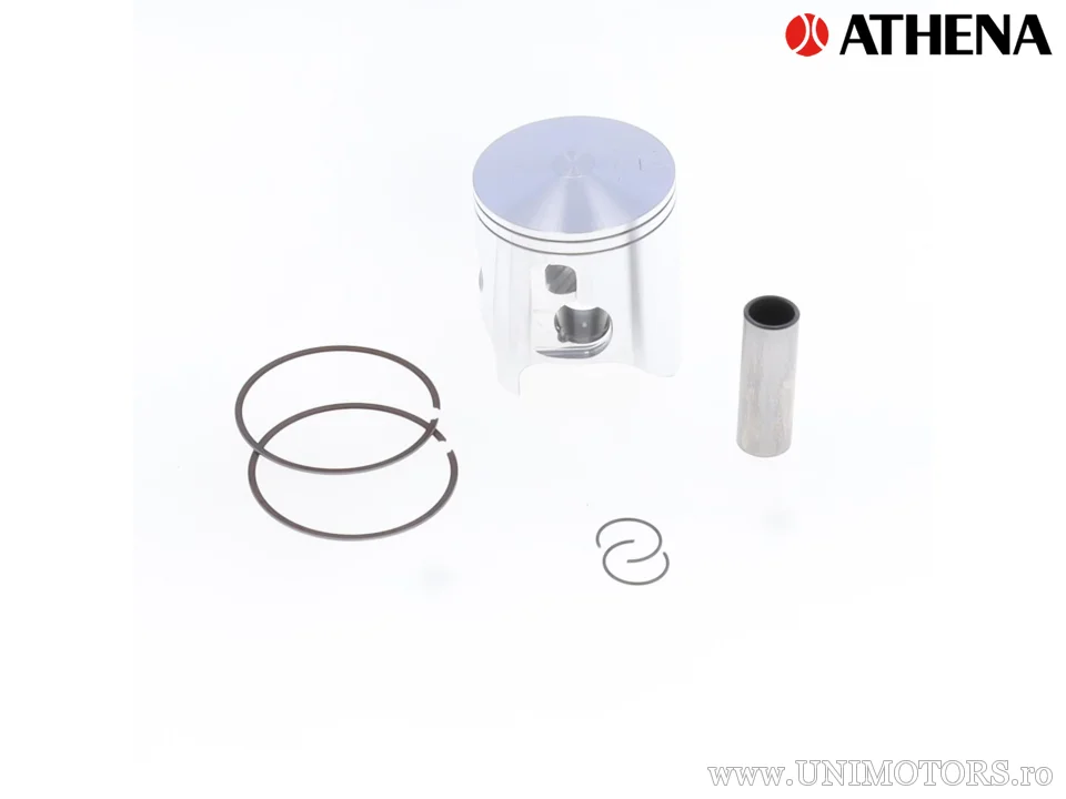 Kit piston top-end: piston forjat 2-timpi Ø 66,34 mm + kit garnituri top-end - Athena