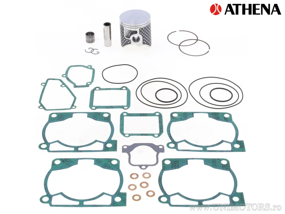 Kit piston top-end: piston turnat 2 timpi Ø 71,95 mm + kit garnituri top-end - Athena
