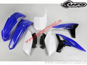 Kit plastica (bianco / blu / nero) - Yamaha YZ 250 F 4T ('10) - UFO