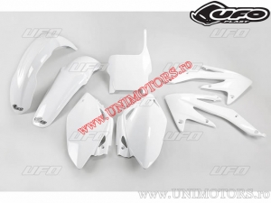 Kit plastice (alb) - Honda CRF 450 R ('05-'06) - UFO