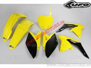 Kit plastice (galben / negru) - Suzuki RM-Z 250 ('10) - UFO