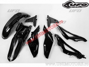 Kit plastice (negru) - Husqvarna TC 250 ('09-'12) / TC 250 R ('13) / TC 450 ('09-'10) - UFO