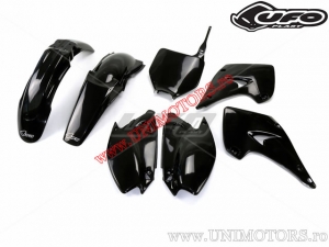 Kit plastice (negru) - Kawasaki KX 125 / KX 250 ('03-'04) - UFO