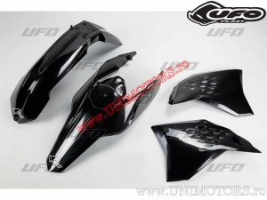 Kit plastice (negru) - KTM EXC / EXC-F / EXC Sixdays / EXC-F Sixdays ('11) - UFO