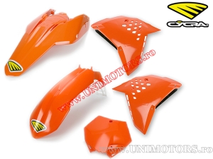 Kit plastice portocalii Powerflow - KTM EXC / EXC-F / SX / SX-F ('08-'11) - (Cycra)